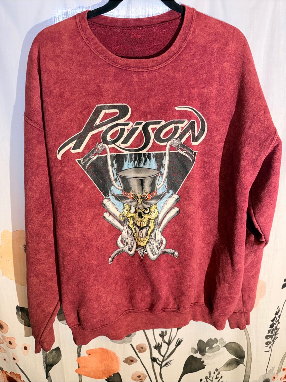Vintage Crimson Poison Sweatshirt - Picture 2 of 8